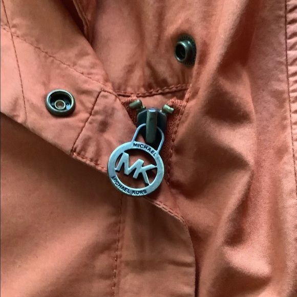 - Michael Kors burnt orange, cotton jacket L - Picture 5 of 6